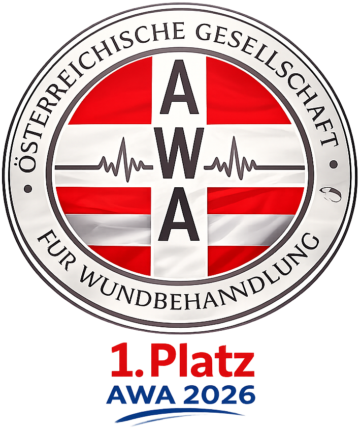 1. Platz Österreichischer Wundpreis (AWA) 1. Platz Österreichischer Wundpreis (AWA)